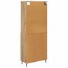 vidaXL Highboard mit Schubladen Artisan-Eiche 69,5 x 34 x 180 cm