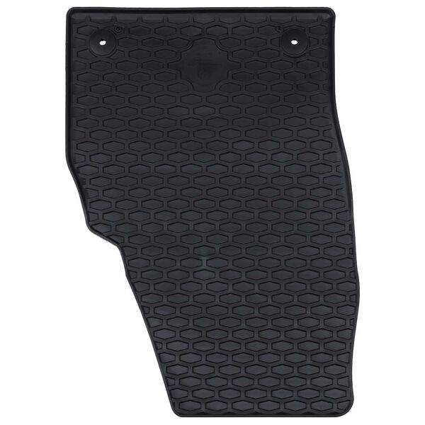 vidaXL Autofu&szlig;matte 4 pcs Schwarz Geeignet f&uuml;r &Scaron;koda FABIA 2021- Gummi