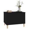 vidaXL Couchtisch Schwarz 60x44,5x45 cm Holzwerkstoff