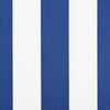 vidaXL Einziehbare Markise Blau 250 x 200 cm Stoff