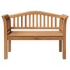 vidaXL Bank Braun 120 x 53,5 x 85 cm Massivholz Teak