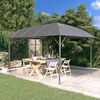 vidaXL Pavillon mit Bogendach 3x4 m Anthrazit