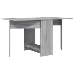 vidaXL Esstisch 138 x 70 x 73,5 cm Holzwerkstoff Grau Sonoma