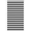 vidaXL Doppelrollo Schwarz 120x230 cm Stoffbreite 115,9 cm Polyester