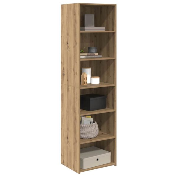 vidaXL Schrank Artisan-Eiche 50 x 41 x 185 cm Holzwerkstoff