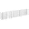 vidaXL Gabionen-Hochbeet Verzinkter Stahl 270&times;30&times;60 cm