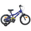 vidaXL Kinderfahrrad 14 Zoll f&uuml;r 3-5 Jahre alt Blau Wei&szlig;