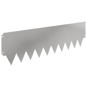 vidaXL Raseneinfassung 10 pcs Metall