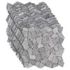 vidaXL Mosaikfliesen Hellgrau 30 x 30 cm Marmor