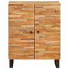 vidaXL Aufbewahrungs-Sideboard Braun 60 x 33,5 x 75 cm