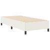 vidaXL Boxspringbett Creme 100 x 200 cm Samt
