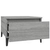 vidaXL Beistelltische 2 Stk. Grau Sonoma 50x46x35 cm Holzwerkstoff