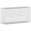 vidaXL Gabione mit 3,5 mm Draht und 5x5 cm Maschen 100x30x50 cm