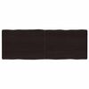 vidaXL Tischplatte 140x50x(2-6) cm Massivholz Behandelt Baumkante