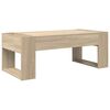 vidaXL Couchtisch Sonoma-Eiche 110 x 50 x 41 cm Holzwerkstoff