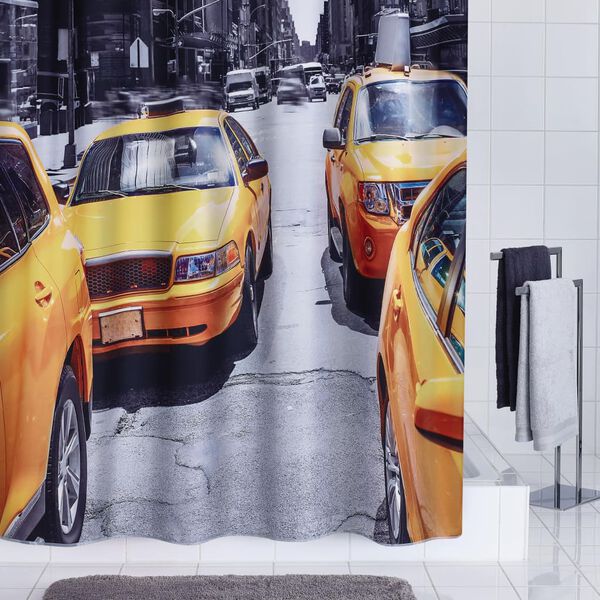 RIDDER Duschvorhang New York 180 x 200 cm