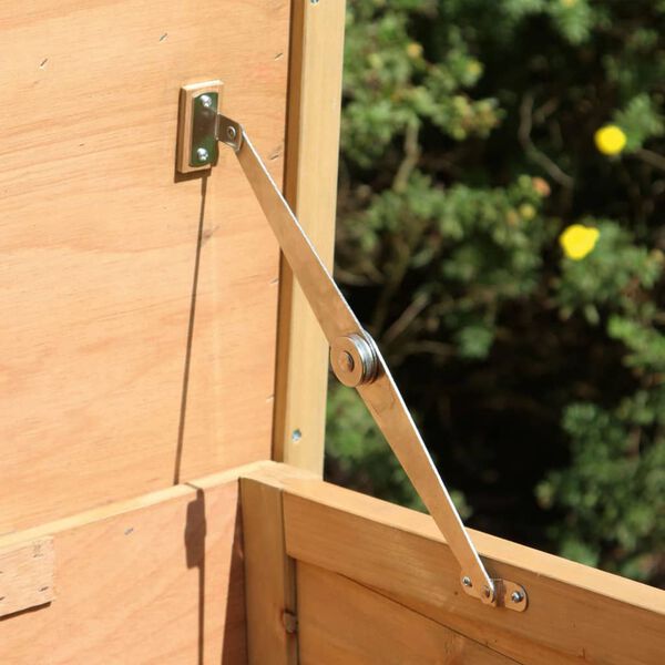 Kerbl Nagerstall Buddy 116x52x82 cm Holz Lasiert