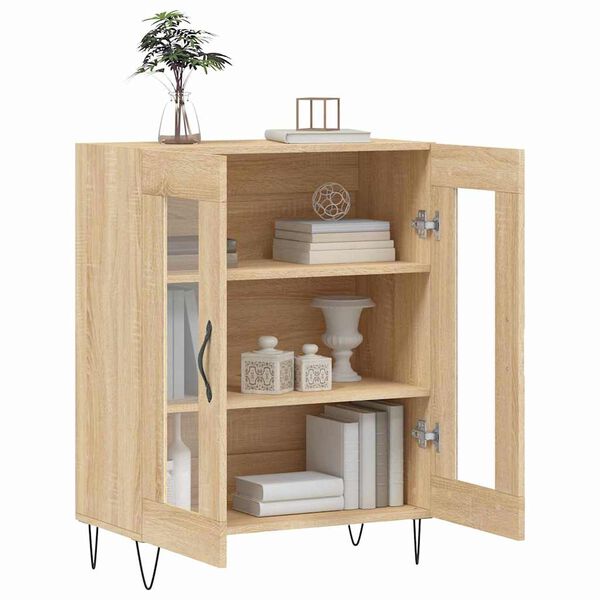vidaXL Sideboard Sonoma-Eiche 69,5x34x90 cm Holzwerkstoff