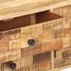 vidaXL TV-Schrank 120x30x45 cm Mangoholz Massiv