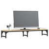 vidaXL Monitorst&auml;nder Sonoma-Eiche 105x23x15,5 cm Holzwerkstoff