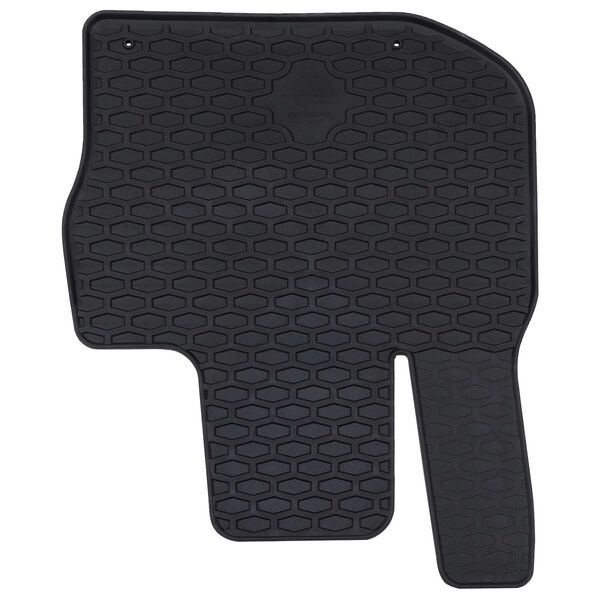 vidaXL Autofu&szlig;matte 4 pcs Schwarz geeignet f&uuml;r BMW X3, X4 4D Aft TPE