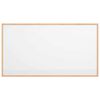 vidaXL Magnetisches Whiteboard mit Rahmen aus massivem Kiefernholz 100 x 55 cm