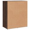 vidaXL Sideboard Braun Eiche-Optik 60x31x70 cm Holzwerkstoff