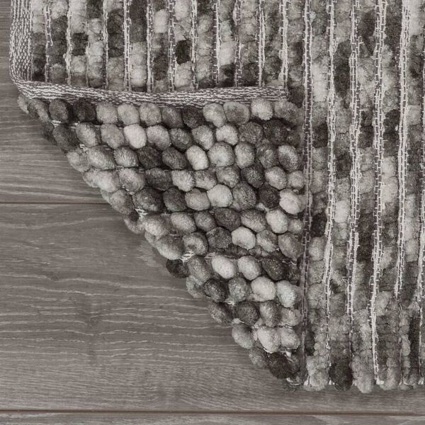 Sealskin Badematte Vintage 50x80 cm Dunkelgrau und Wei&szlig;