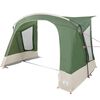 vidaXL Caravan Zelt mit Dach mit Speicher Gr&uuml;n 410 x 275 x 245 cm