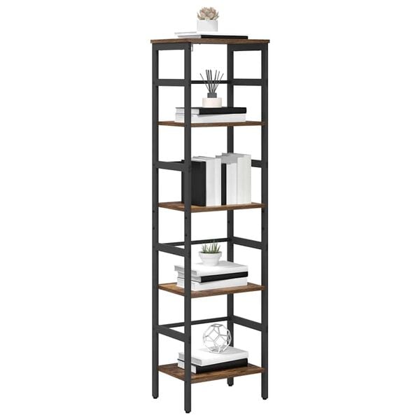 vidaXL B&uuml;cherregal Altholz 40 x 29,5 x 149 cm Holzwerkstoff