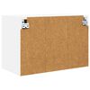 vidaXL H&auml;ngeschrank mit Speicher Wei&szlig; 60 x 31 x 40 cm Holzwerkstoff