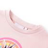 Kinder-Sweatshirt Hellrosa 128