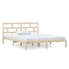 vidaXL Massivholzbett 120x190 cm