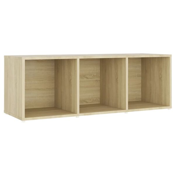 vidaXL TV-Schr&auml;nke 4 Stk. Sonoma-Eiche 107x35x37 cm Holzwerkstoff