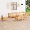 vidaXL 8-tlg. Garten-Lounge-Set Massivholz Kiefer