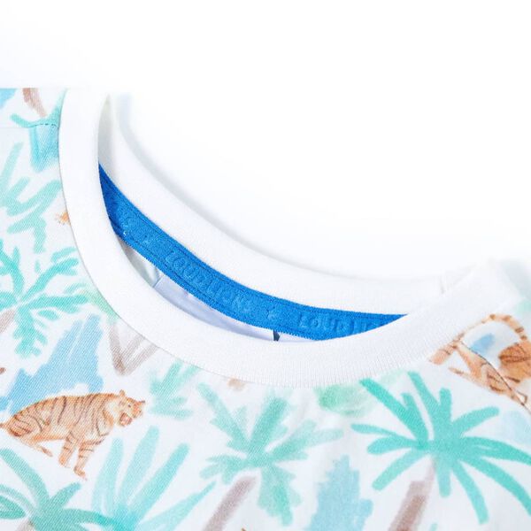 Kinder-T-Shirt Ecru 104