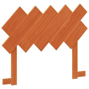 vidaXL Kopfteil Wachsbraun 100 cm Massivholz Kiefer