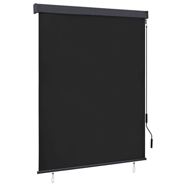 vidaXL Außenrollo 140x250 cm Anthrazit
