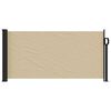 vidaXL Seitenmarkise Ausziehbar Beige 100x300 cm