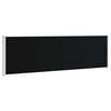 vidaXL Seitenmarkise Ausziehbar 180x600 cm Schwarz