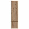 vidaXL TV-Schrank-Set Wandmontiert 6 pcs Artisan-Eiche 80 x 30 x 30 cm