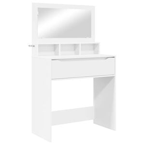 vidaXL Schlafzimmer-Frisiertische Wei&szlig; 80 x 39,6 x 135 cm