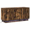 vidaXL TV-Schr&auml;nk 100 x 38 x 49 cm Ger&auml;ucherte Eiche Holzwerkstoff