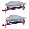 vidaXL Bootspersenninge 2 Stk. Grau L&auml;nge 427-488 cm Breite 173 cm