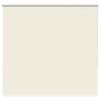 vidaXL Verdunkelungsrollo Cremewei&szlig; 155x150cm Stoffbreite 151,6cm