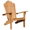 vidaXL Adirondack-Stuhl 2 pcs Braun 78 x 77 x 95 cm Massivholz Teak