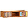 vidaXL TV-Wandschrank Mehrfarbig 100x30x22 cm Massivholz Akazie