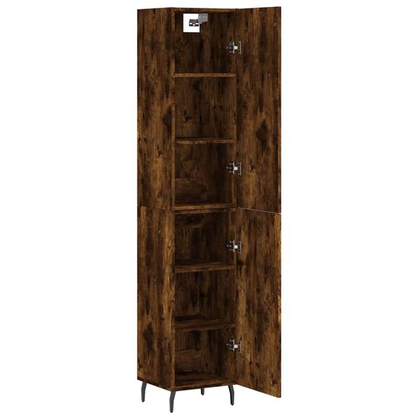 vidaXL Highboard R&auml;uchereiche 34,5x34x180 cm Holzwerkstoff