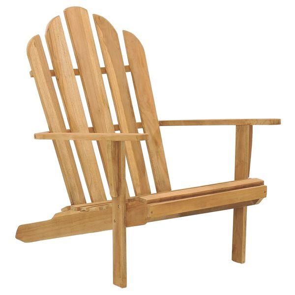 vidaXL Adirondack-Stuhl Massivholz Teak