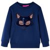 vidaXL Kinder-Sweatshirt Marineblau 140